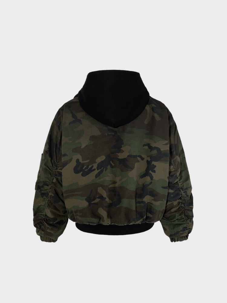 DCRB Camo de dos piezas Chaqueta acolchada