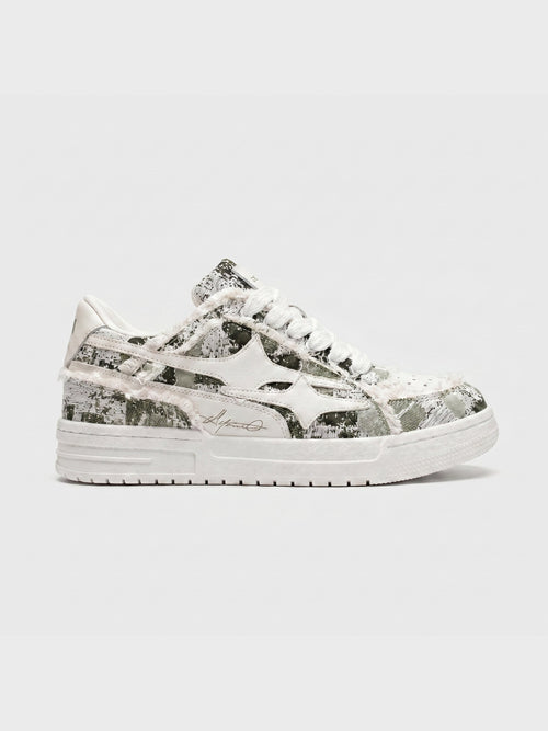 DCRB Broken Camo Verde Zapatillas