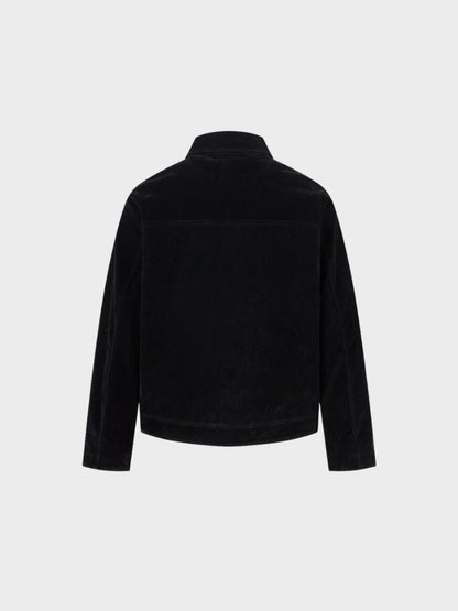 DCRB Retro Spliced Suide Chaqueta