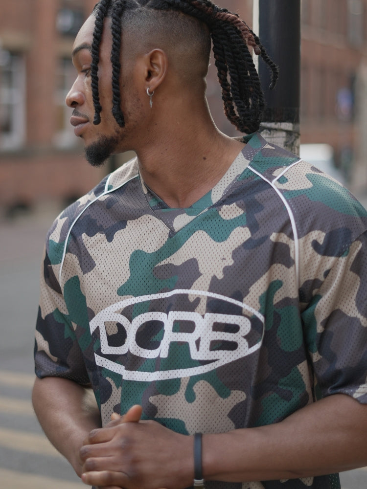 DCRB Camo Camiseta de fútbol