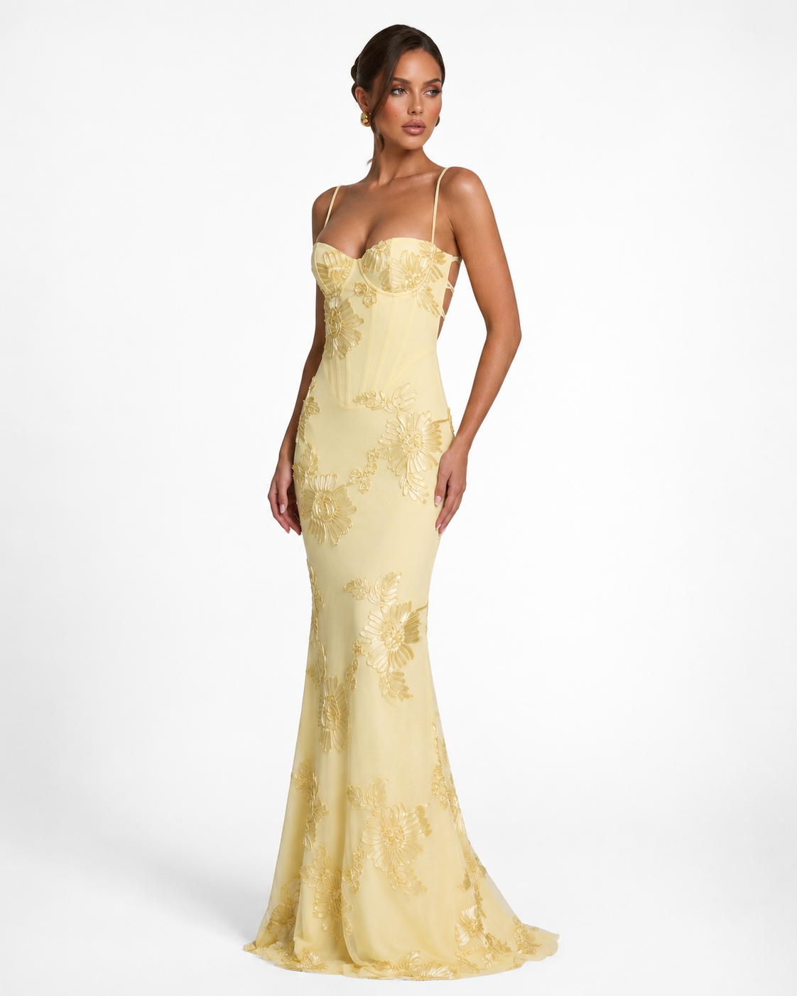 Vestido Largo Corsé Rosalie