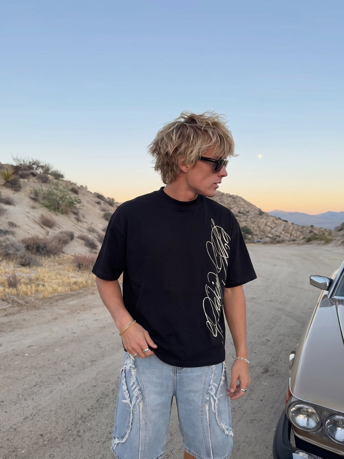 DCRB Waffle Sideway Tee