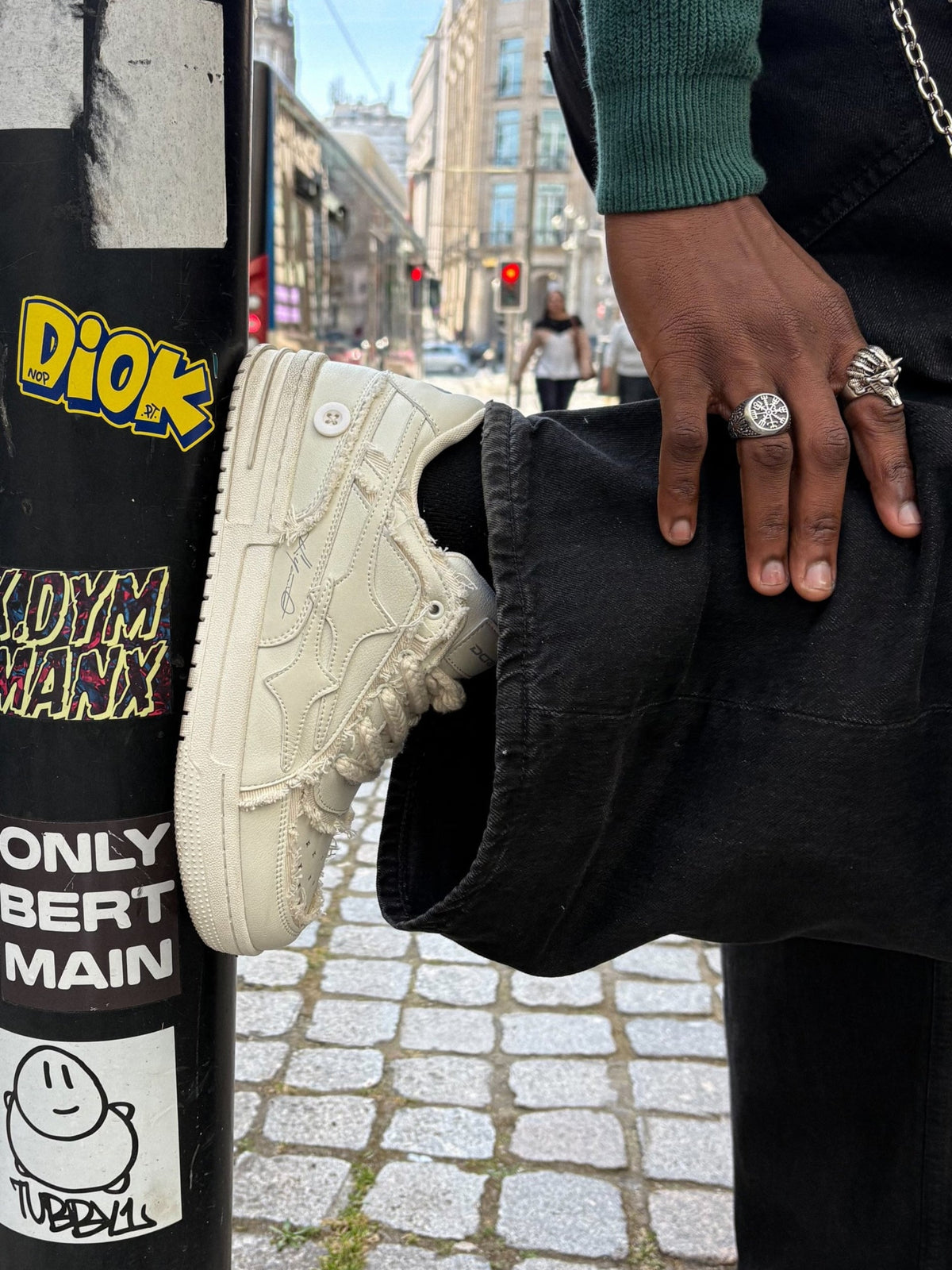 DCRB Broken Crema Zapatillas