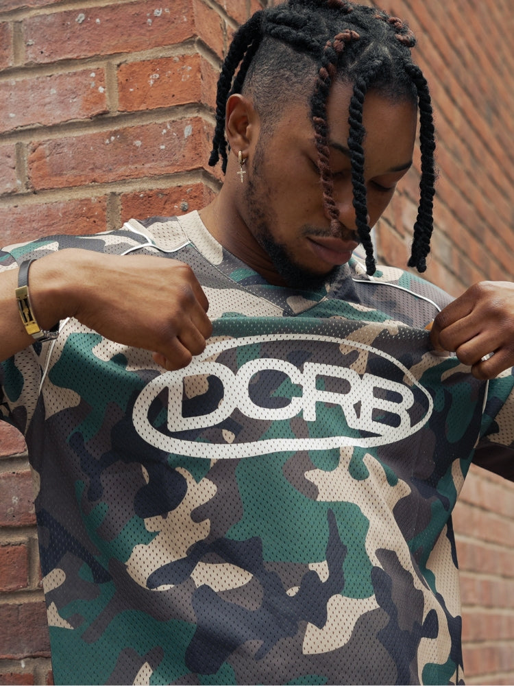 DCRB Camo Camiseta de fútbol