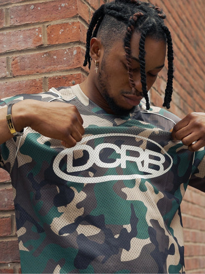 DCRB Camo Camiseta de fútbol