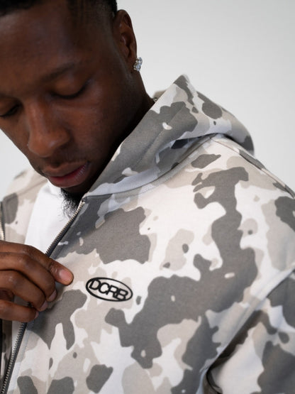 DCRB Camo Chaqueta con cremallera