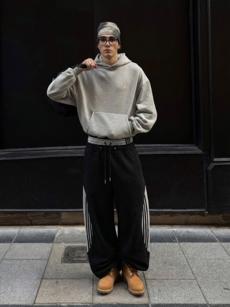 DCRB a rayas Joggers de corte barrel