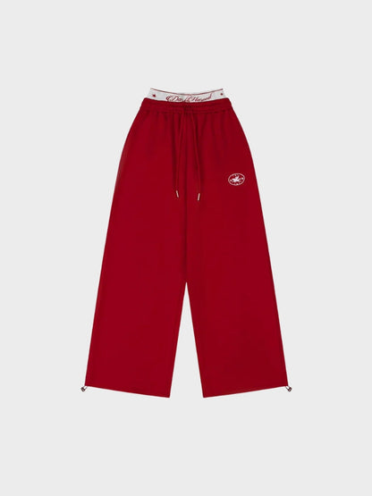 DCRB de doble cintura Joggers baggy