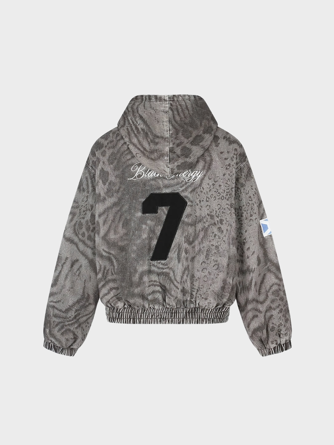 DCRB Ash Leopard Chaqueta con cremallera
