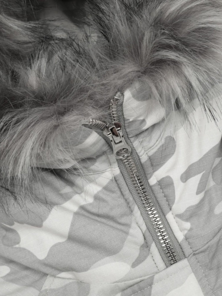 DCRB Snow Camo Chaqueta de invierno
