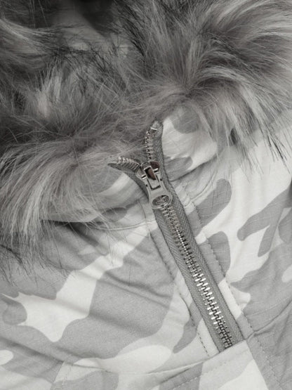 DCRB Snow Camo Chaqueta de invierno