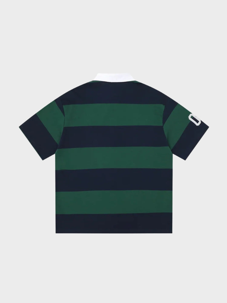 DCRB Striped Polo Sports Tee