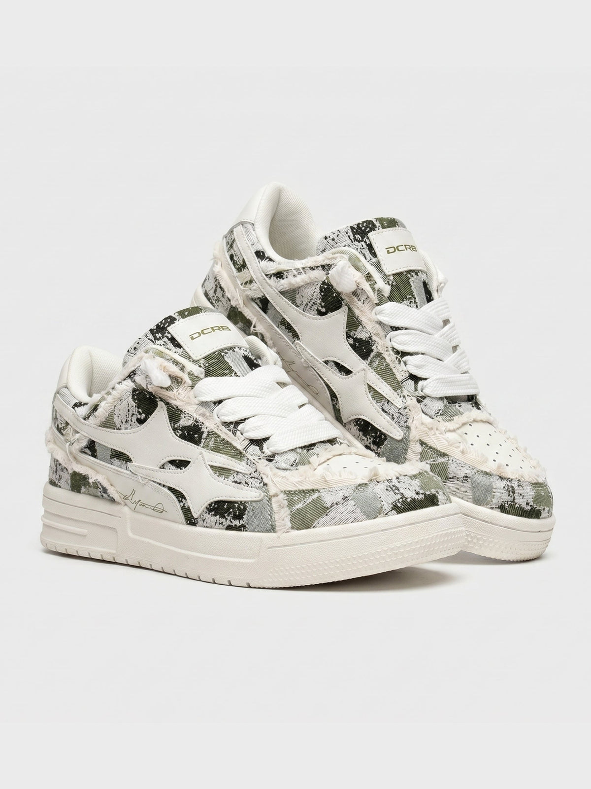 DCRB Broken Camo Verde Zapatillas