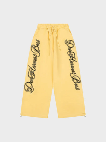 DCRB Joggers Script de pernera ancha