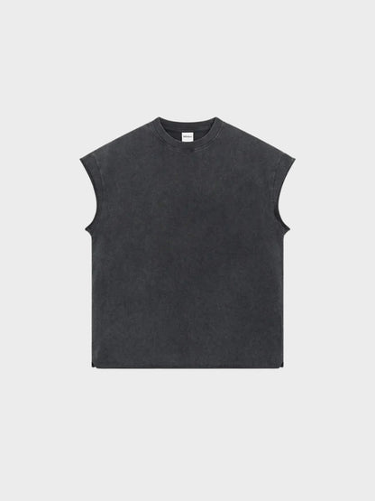 DCRB Distressed Washed Tanktop
