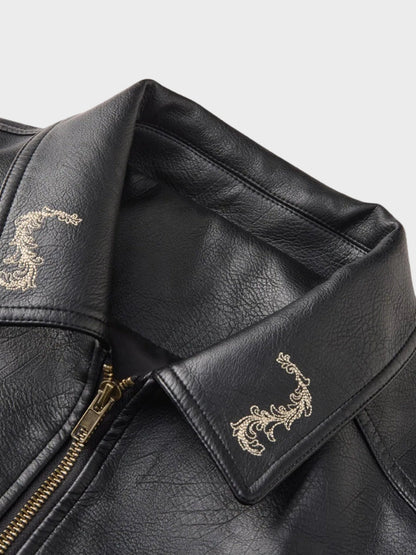 DCRB Piel lavada Chaqueta - Faith