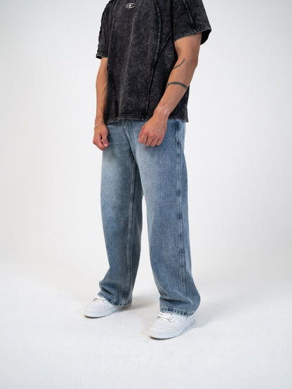 DCRB Vaqueros baggy - Gris/Azul