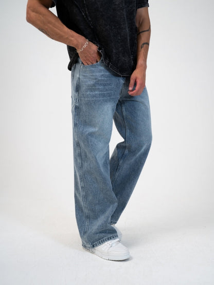 DCRB Vaqueros baggy - Gris/Azul