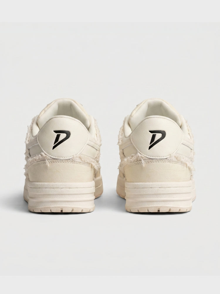 DCRB Ivory Croc Low Zapatillas