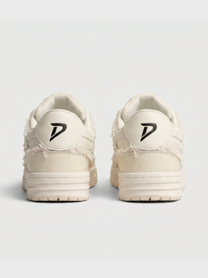 DCRB Ivory Croc Low Zapatillas