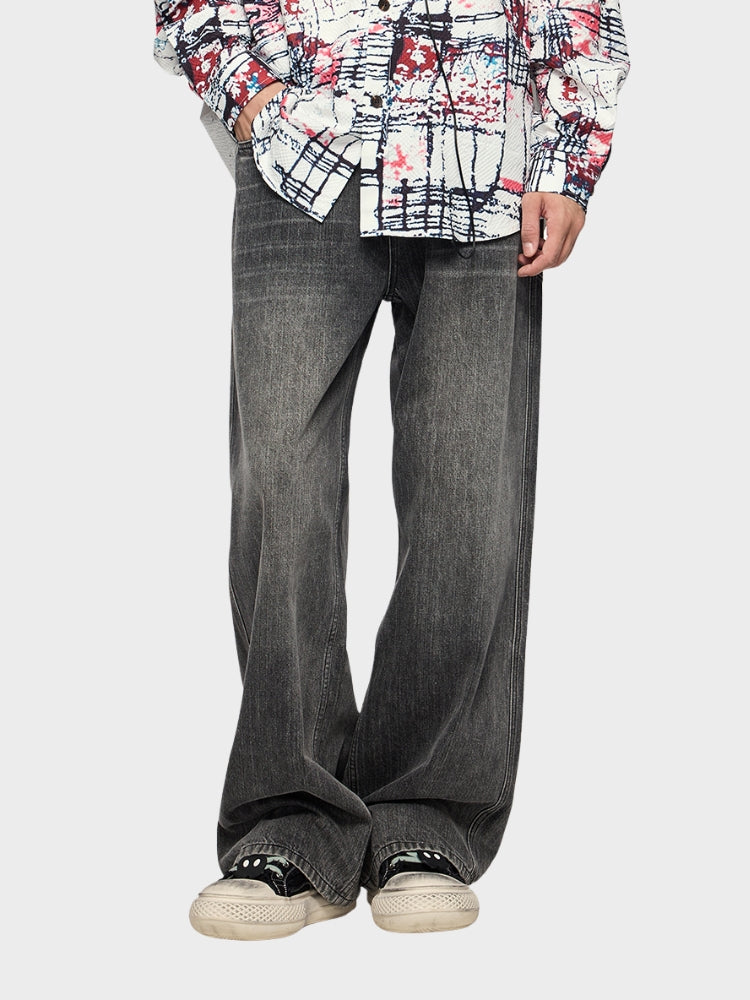 DCRB Vaqueros baggy - Negro/Gris