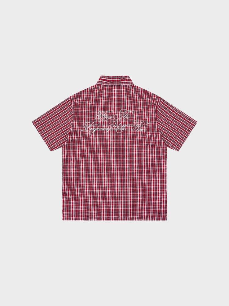 DCRB Plaid Shortsleeve Shirt