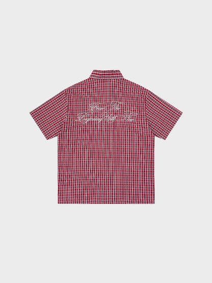 DCRB Plaid Shortsleeve Shirt