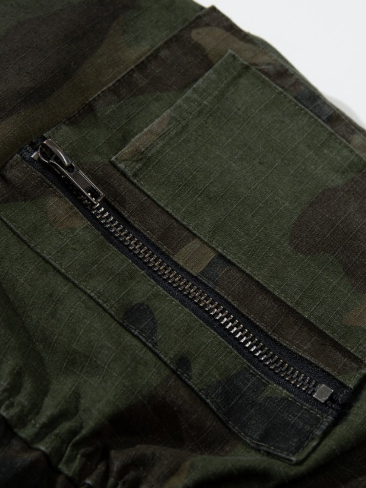 DCRB Camo de dos piezas Chaqueta acolchada