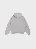 Sudadera con Capucha de Diseño Deconstruido