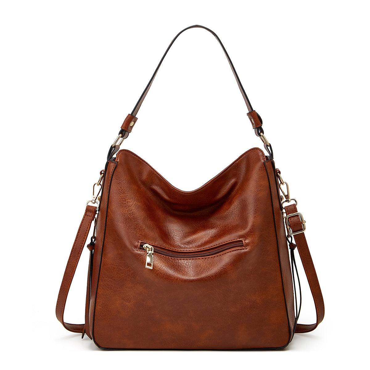 Bolso Hobo Estampado con Monedero