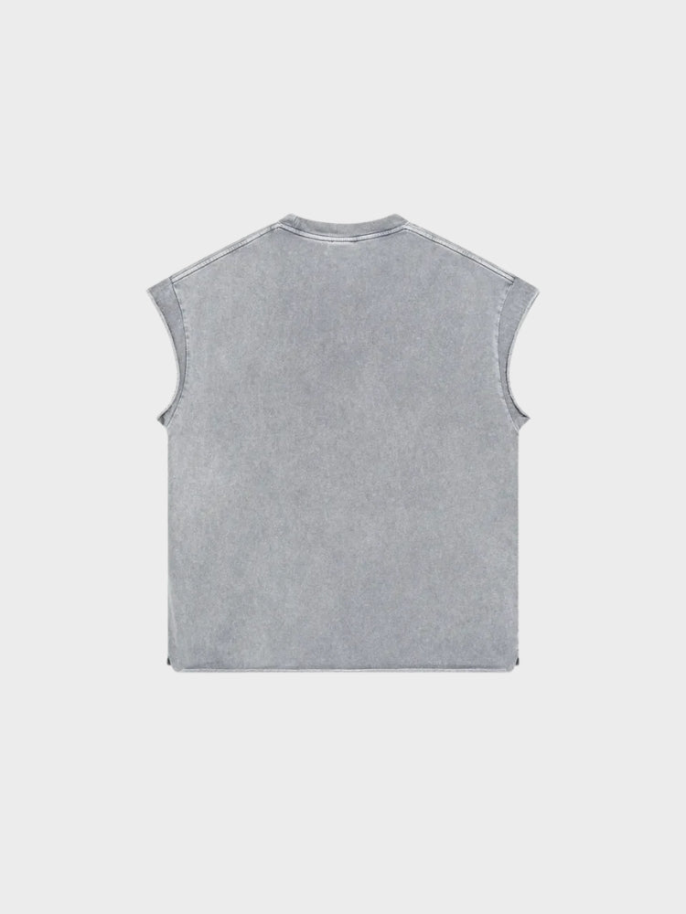 DCRB Distressed Washed Tanktop