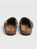 Zuecos Ondulados Moca