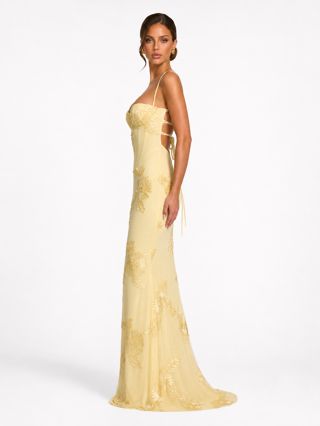 Vestido Largo Corsé Rosalie