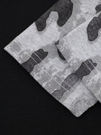 Camiseta de Manga Larga Raglán con Estampado de Leopardo