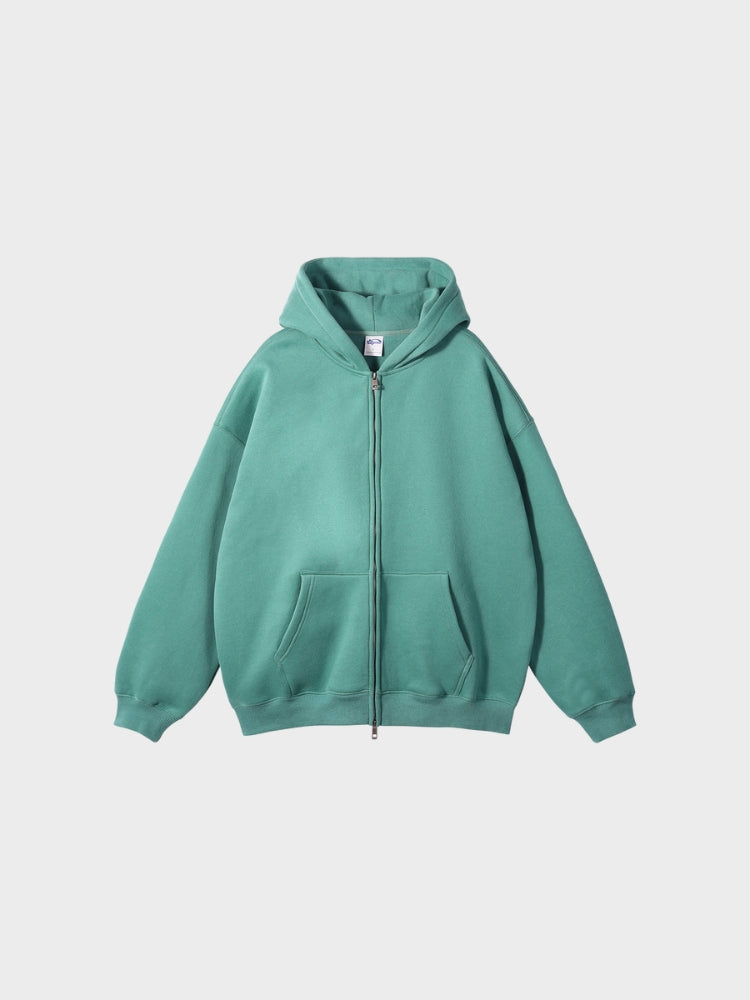 350 GSM Sudadera de calidad con cremallera