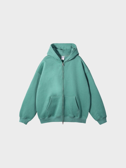 350 GSM Sudadera de calidad con cremallera