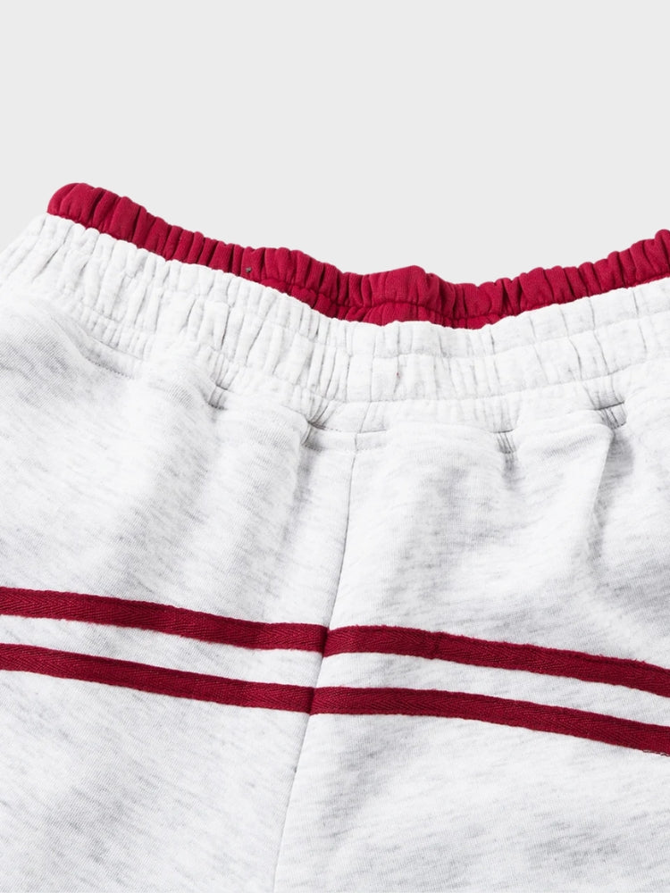 DCRB a rayas en contraste Joggers de corte barrel