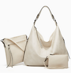 Conjunto de Tres Bolsos Hobo Suaves