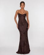 Vestido Largo Corsé Rosalie