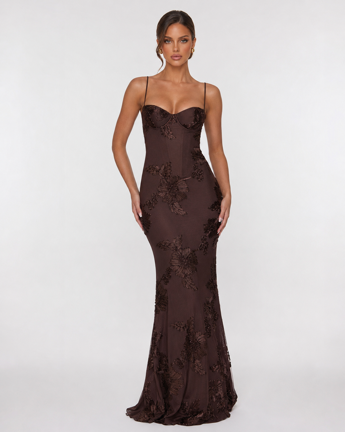 Vestido Largo Corsé Rosalie