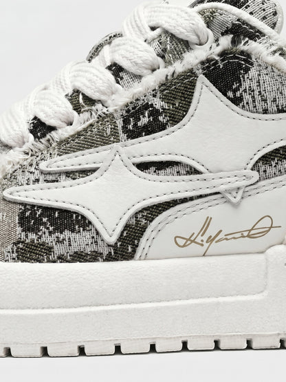 DCRB Broken Camo Verde Zapatillas