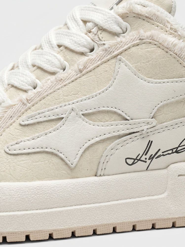 DCRB Ivory Croc Low Zapatillas