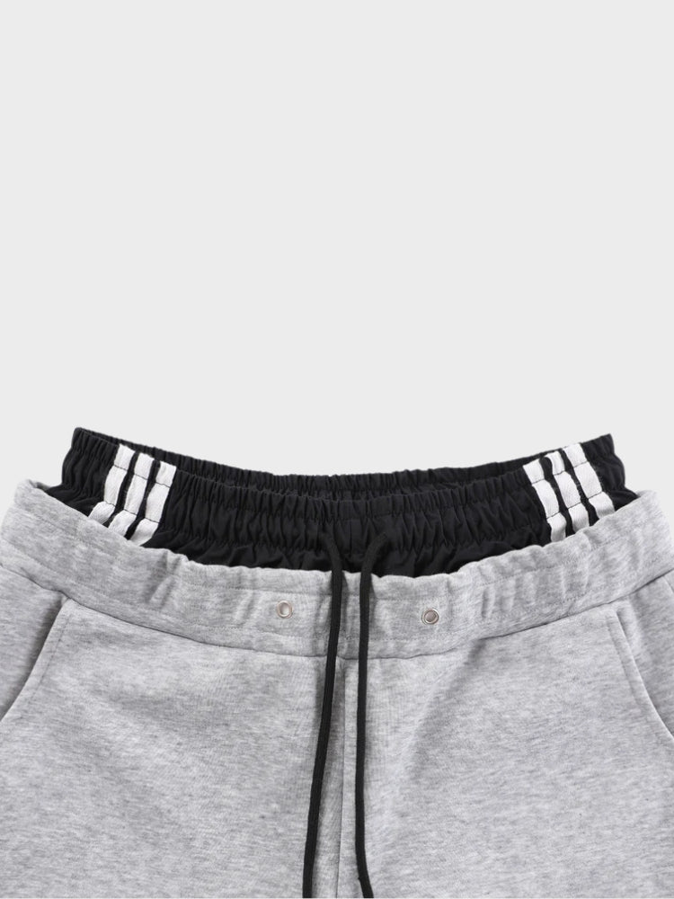 DCRB a rayas Joggers de corte barrel