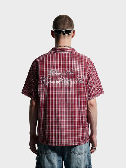 DCRB Plaid Shortsleeve Shirt
