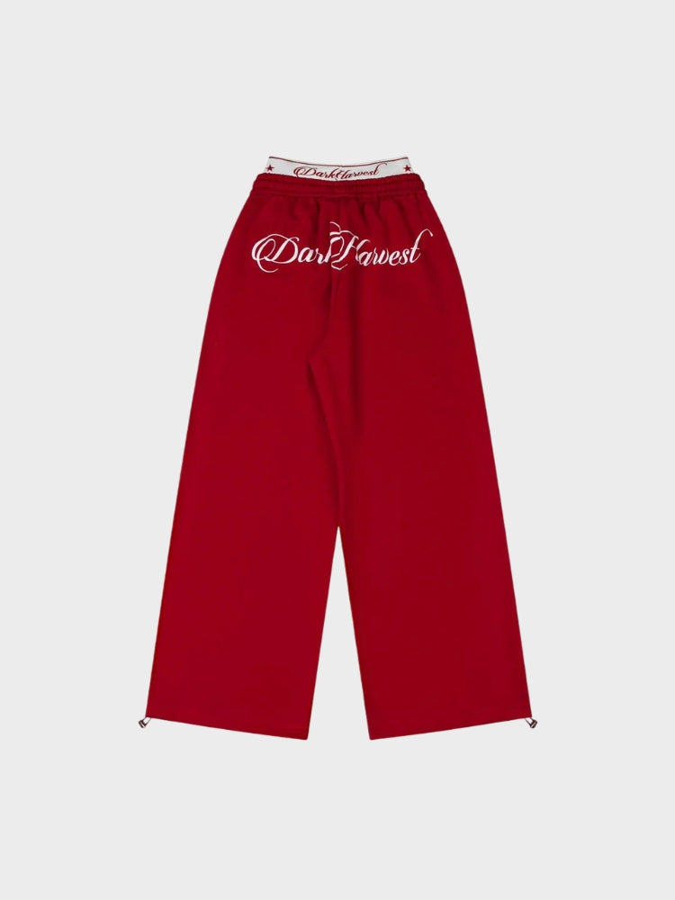 DCRB de doble cintura Joggers baggy