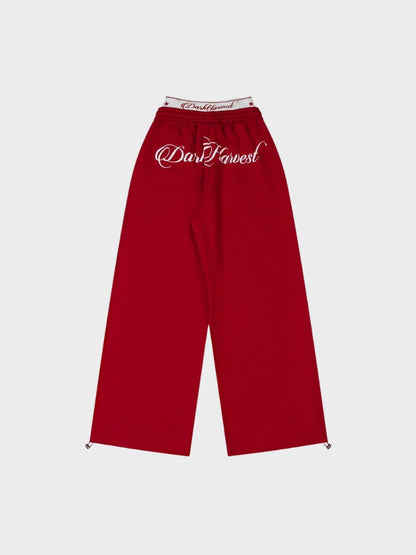 DCRB de doble cintura Joggers baggy