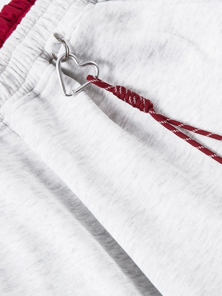 DCRB a rayas en contraste Joggers de corte barrel