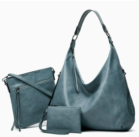 Conjunto de Tres Bolsos Hobo Suaves