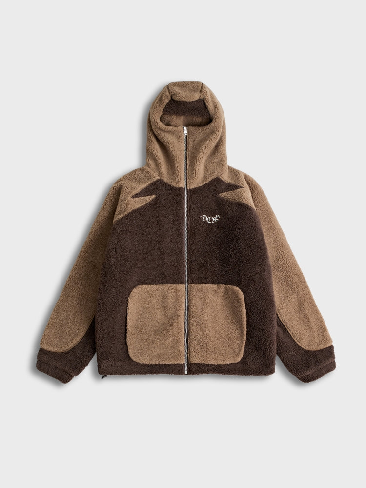 DCRB - Wolf Gris & White Forro polar sherpa Ninja