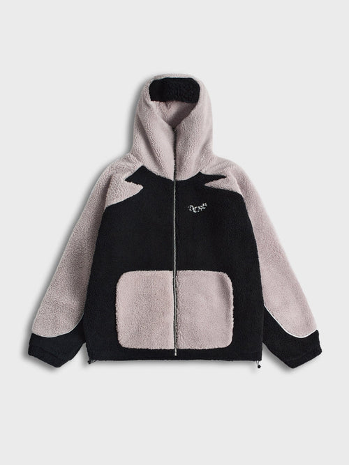 DCRB - Negro & Gris Forro polar sherpa Ninja